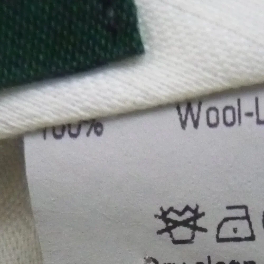 LRL WOOL PANTS PLEATED CUFFED WAIST 32